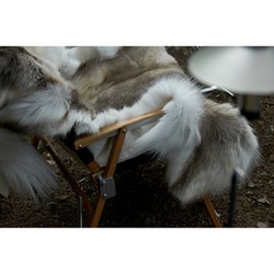 reindeer rug for chair