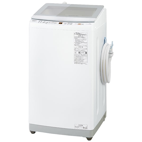 2024年製 AQUA AQW-P7P（W） 7kg 全自動洗濯機 ホワイト AQW-P7P | 容量：洗濯・脱水 7kg / 水量約113L | 全自動洗濯機