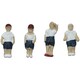 CR020 ジオコレ クラフト Nゲージ 人形 しょうがくせい（2） [鉄道模型用品]