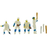 CR034 ジオコレ クラフト Nゲージ 人形 野球チームB （1） [鉄道模型用品]