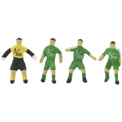 CR041 ジオコレ クラフト Nゲージ 人形 サッカーチームB （2） [鉄道模型用品]