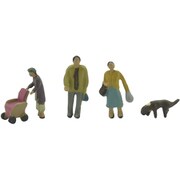 CR049 ジオコレ クラフト Nゲージ 人形 街の人（1） [鉄道模型用品]