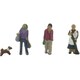CR050 ジオコレ クラフト Nゲージ 人形 街の人（2） [鉄道模型用品]
