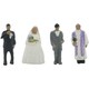 CR052 ジオコレ クラフト Nゲージ 人形 結婚式の人（1） [鉄道模型用品]