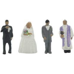 CR052 ジオコレ クラフト Nゲージ 人形 結婚式の人（1） [鉄道模型用品]
