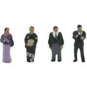CR053 ジオコレ クラフト Nゲージ 人形 結婚式の人（2） [鉄道模型用品]