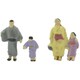 CR060 ジオコレ クラフト Nゲージ 人形 浴衣の人（3） [鉄道模型用品]