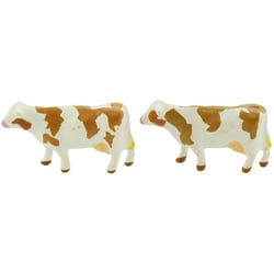 CR074 ジオコレ クラフト Nゲージ 人形 にゅうぎゅう（茶）（2） [鉄道模型用品]