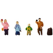 CR086 ジオコレ クラフト Nゲージ 人形 行楽に行く人々（2） [鉄道模型用品]