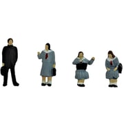 CR093 ジオコレ クラフト Nゲージ 人形 学生（冬服）（2） [鉄道模型用品]