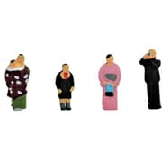 CR096 ジオコレ クラフト Nゲージ 人形 お祝いする人々 [鉄道模型用品]