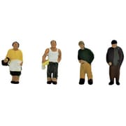 CR098 ジオコレ クラフト Nゲージ 人形 昭和レトロな人々（1） [鉄道模型用品]