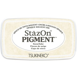 ステイズオンピグメント スノーフレーク SZ-PIG-001