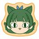 薬屋のひとりごと ダイカットミニタオル フェイスデフォルメ Ver. 猫猫 B（猫） [キャラクターグッズ]