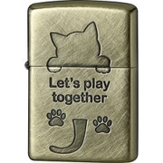 CAT SERIES 真鍮メッキ ユーズド仕上げ エッチング 2UDBI-CAT