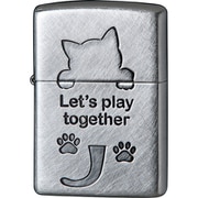 CAT SERIES 銀メッキ ユーズド仕上げ エッチング 2UDSI-CAT