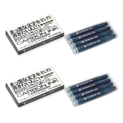 カーボンインク 万年筆用水性顔料インク ブラック 2個セット SPC-200 2個セット 4273001