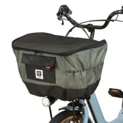 2段式厚手前カゴカバー Penta（ペンタ） レトログレー D-2F-600