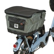 2段式厚手後カゴカバー Penta（ペンタ） レトログレー D-2R-600