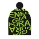 JACQUARD AO537UA201 BLACK/FLUO GREEN [スキー キャップ]
