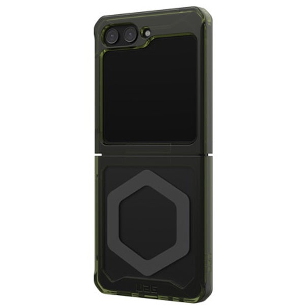 UAGUAG-RGLXZFLP5-YM-O/S [UAG Galaxy Z Flip 5 PLYO PRO Case オリーブ/スペースグレイ]Ω