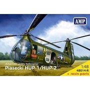 AVP48014R 1/48 米・パイアセッキ HUP-1/HUP-2ミュール・レジンパーツ付き （AMPブランド） [組立式プラスチックモデル]