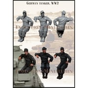 EM-35241 1/35 WWII ドイツ 休止中の戦車兵 [組立式プラスチックモデル]
