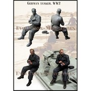 EM-35242 1/35 WWII ドイツ 喫煙をはじめる戦車兵 [組立式プラスチックモデル]