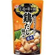 王道の寄せ鍋 鶏だし鍋つゆ 塩味 750g