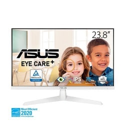 ヨドバシ.com - エイスース ASUS 液晶モニター/Eye Care/23.8型 /FullHD(1920×1080)/IPSパネル/ノングレア/抗菌加工/75Hz/1ms/HDMI,VGA/ブルーライト軽減/休憩リマインダー/フリッカフリー/VESA対応/3 年保証/国内正規品/ホワイト VY249HE-W 通販【全品無料配達】