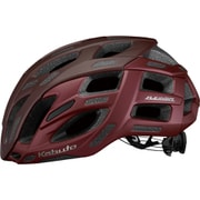 FLEX-AIR(フレックス・エアー) 自転車用ヘルメット マットバーガンディ S/Mサイズ(55-58cm)