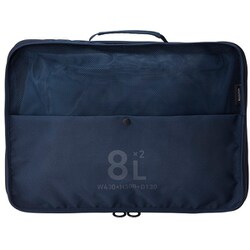 MILESTO UTILITY 圧縮パッキングオーガナイザーダブルポケット 8L×2 ネイビー MLS906-NV