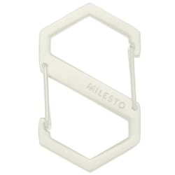 MILESTO カラビナ アイボリー MLS453-IV