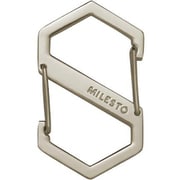 MILESTO カラビナ シルバー MLS453-SV