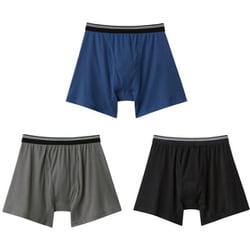 メンズゆったりニットトランクス 3色組 L