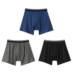 メンズゆったりニットトランクス 3色組 LL