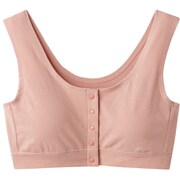 楽ちん前開きブラ ピンク M
