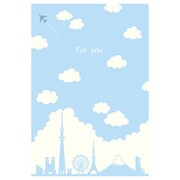 フォトフォルダカード 雲とシルエット CD-394