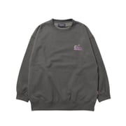 2327811L [裏起毛スヌーピークルー レディース 17 CHARCOAL-M]