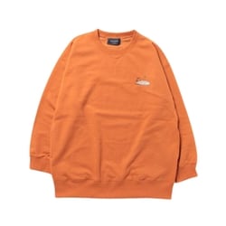 2327811L [裏起毛スヌーピークルー レディース 45 ORANGE-M]