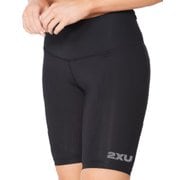 ライトスピードMCSラン レースコンプミッドライズショート WA7236B BLK/SRF Sサイズ [コンディショニングウェア タイツ レディース]
