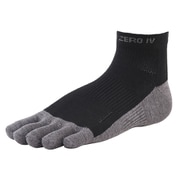 RNS5005 10 ブラック Mサイズ [ランニングウェア ソックス ユニセックス]