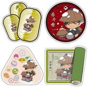 名探偵コナン トラベルステッカー4枚セット 昔ばなし風コレクション 赤井秀一 [キャラクターグッズ]