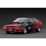 IG3284 1/18 トヨタ スプリンター トレノ 3Dr GT Apex AE86 ブラック/レッド [レジンキャストミニカー]