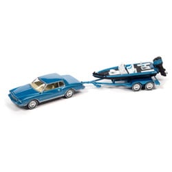 ヨドバシ.com - JOHNNY LIGHTNING ジョニーライトニング JLSP317A 1/64 1980 シェビー モンテ カルロ  ブライトブルー＆バスボート ブルー [ダイキャストミニカー] 通販【全品無料配達】