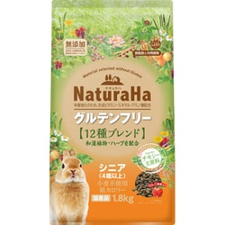 ML-534 [ナチュラハ グルテンフリー 12種ブレンド ラビット シニア お徳用 1.8kg]