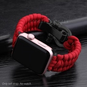 IQ-AW037B41-RD [Apple Watch アウトドア ナイロンバンド （037） 41/40/38mm レッド]