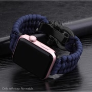 IQ-AW037B41-NV [Apple Watch アウトドア ナイロンバンド （037） 41/40/38mm ネイビー]