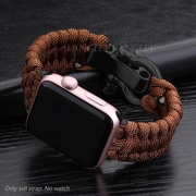 IQ-AW037B41-BR [Apple Watch アウトドア ナイロンバンド （037） 41/40/38mm ブラウン]