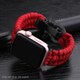 IQ-AW037B45-RD [Apple Watch アウトドア ナイロンバンド （037） 45/44/42mm レッド]
